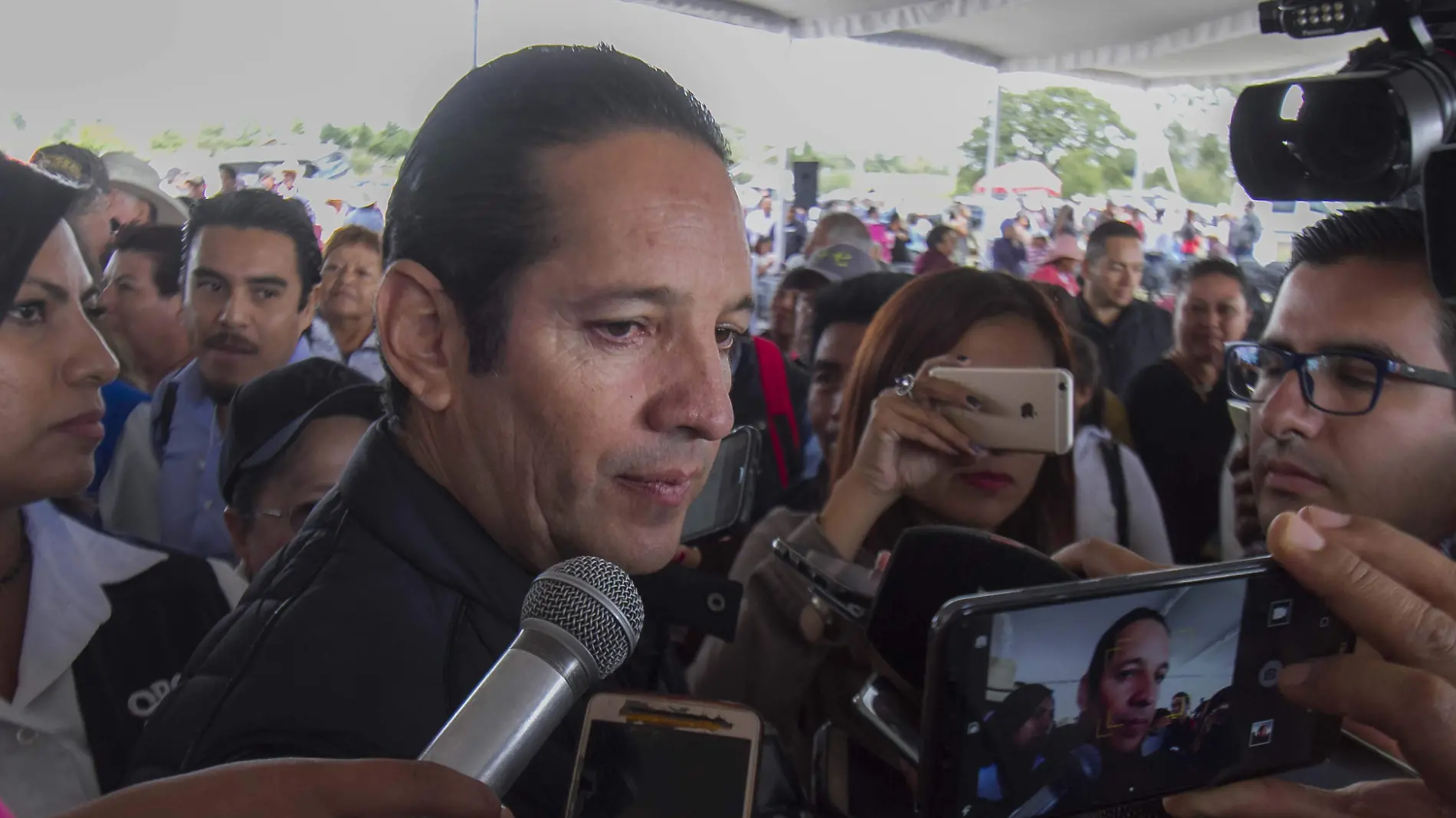 Gobernador destacó que se han hecho programas para evitar conductas de riesgo entre los jóvenes. Foto César Ortiz.